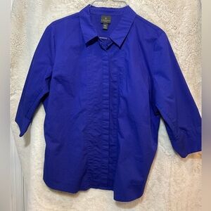 Worthington 3/4 sleeve button up